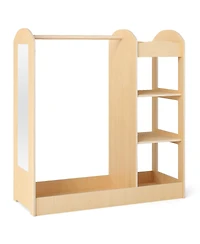 Sugift Kids Dress Up Storage with Mirror