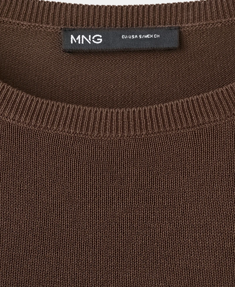 Mango Women's Long-Sleeve Knitted Sweater