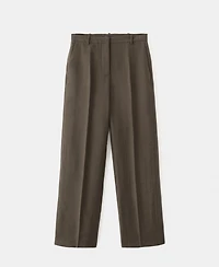 Mango Women's Mid-Rise Lyocell Pants