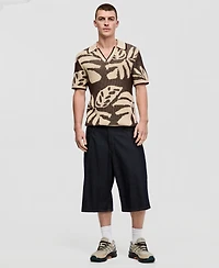 Mode of One Men's Relaxed-Fit Tropical Polo Shirt, Macy's Exclusive