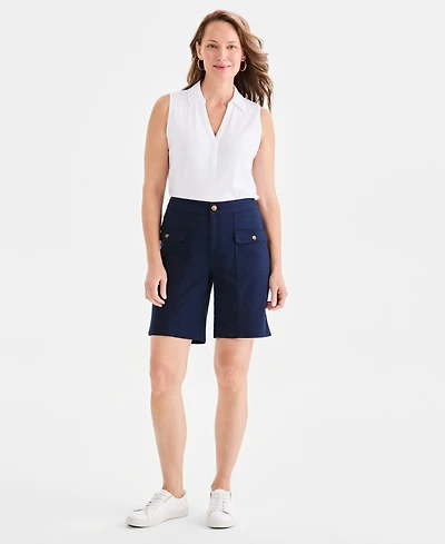 Style & Co Women's High-Rise Bermuda Shorts, Macy's Exclusive