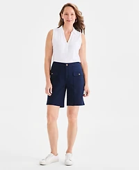 Style & Co Women's High-Rise Bermuda Shorts, Macy's Exclusive