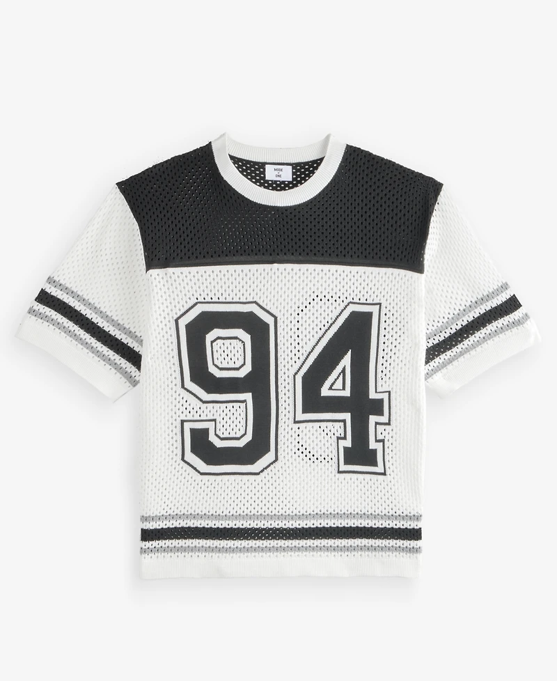 Mode of One Men's Relaxed-Fit Sweater Jersey, Macy's Exclusive