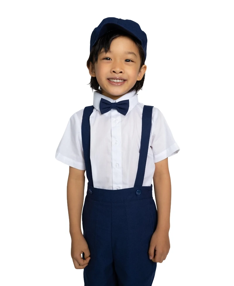 Peanut Butter Collection Little Boys Eton Safari 5-Piece Formal Set