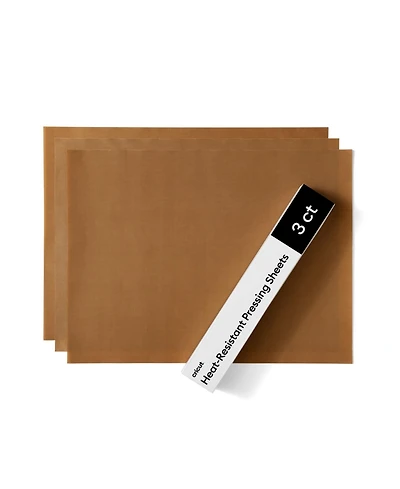 Cricut Heat-Resistant Pressing Sheets - 12 in x 16 in, 3 Count