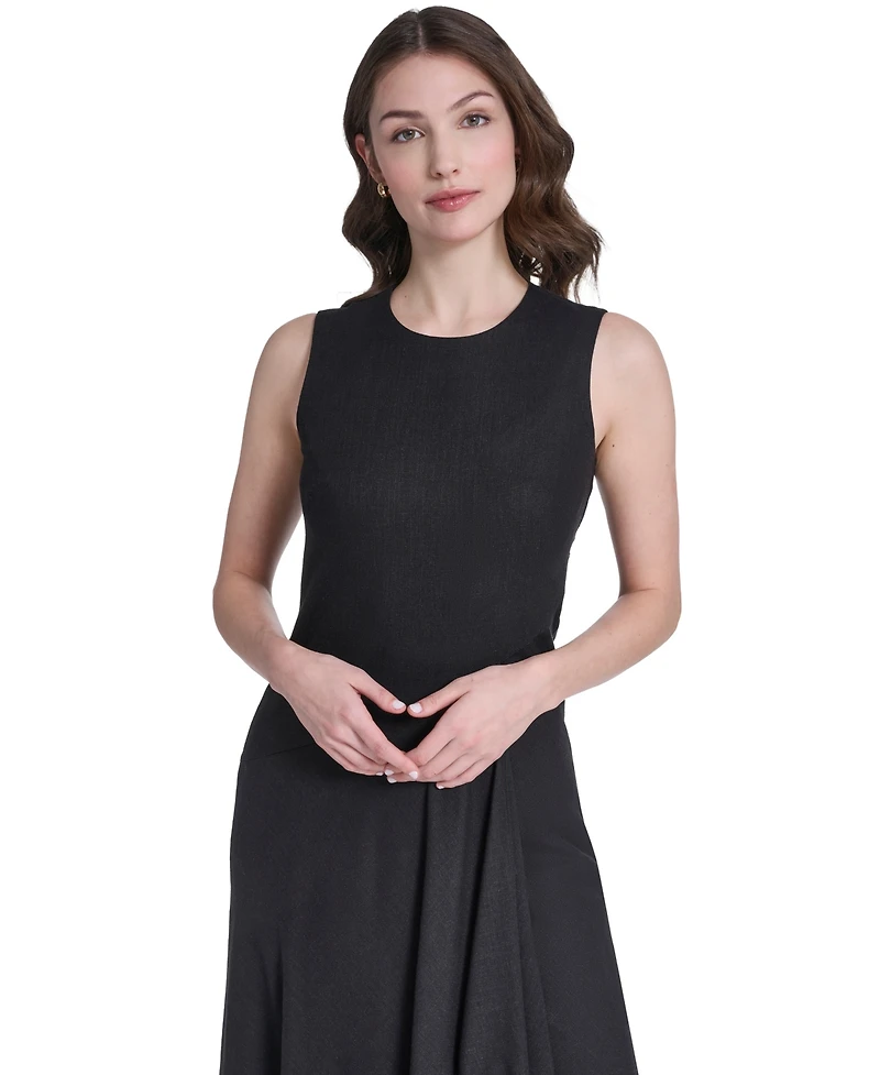 Vince Camuto Women's Crewneck Midi Dress