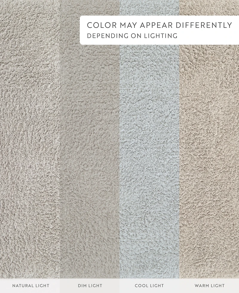 ienjoy Home Reversible Cotton Bath Mat, 24" x 17"