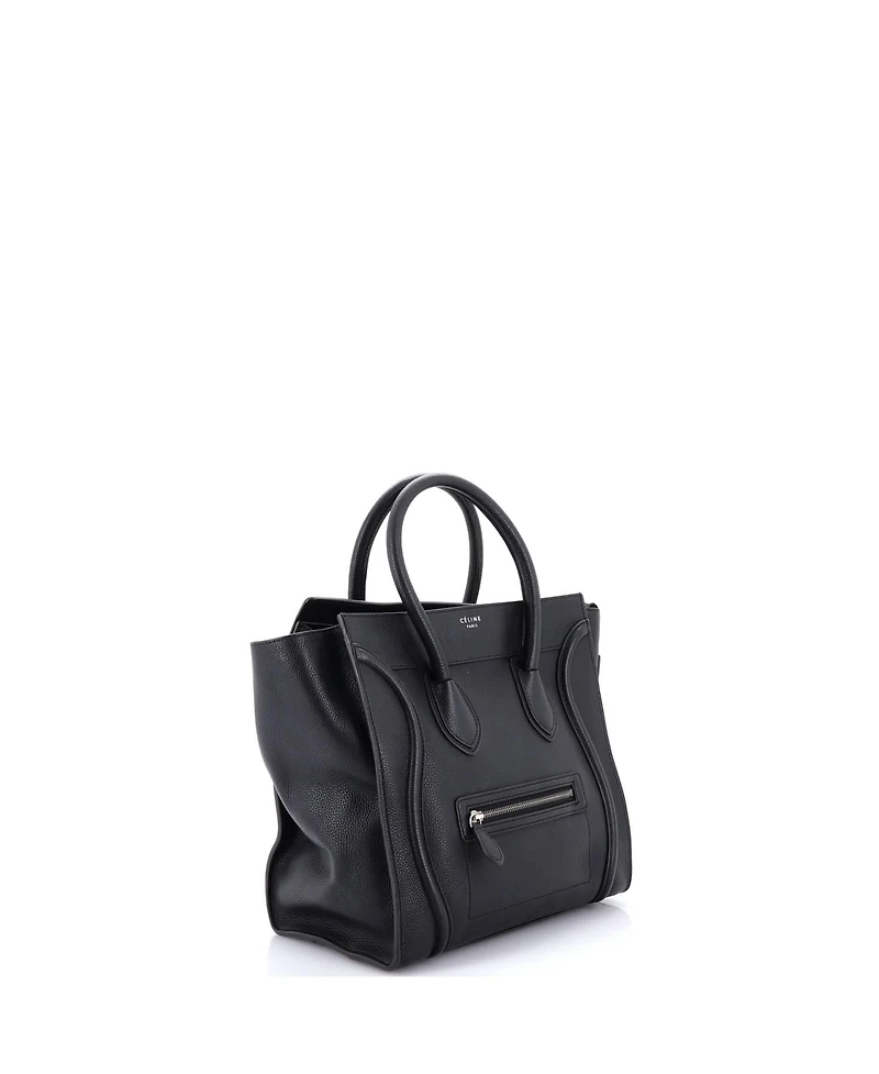 Pre-Owned Celine Mini Luggage Bag Grainy Leather