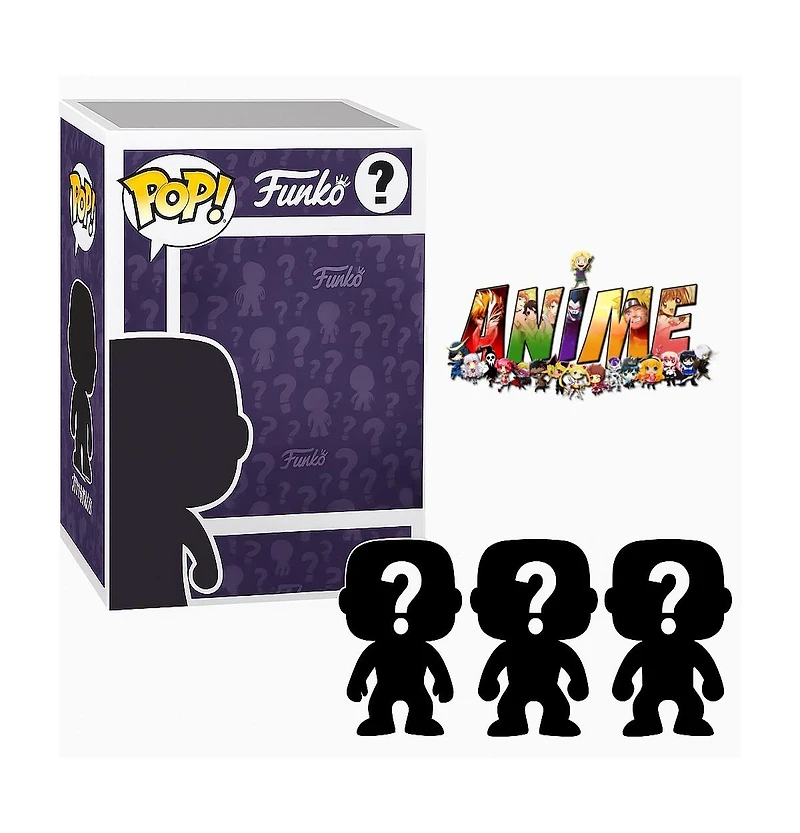 Funko Set of Surprise Mystery Anime Pop! Randomly Selected