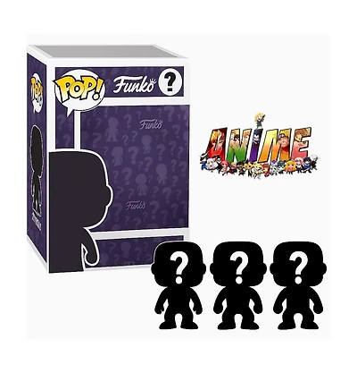 Funko Set of Surprise Mystery Anime Pop! Randomly Selected
