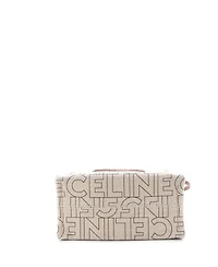Pre-Owned Celine Small Cabas Thais Tote Triomphe Printed Canvas