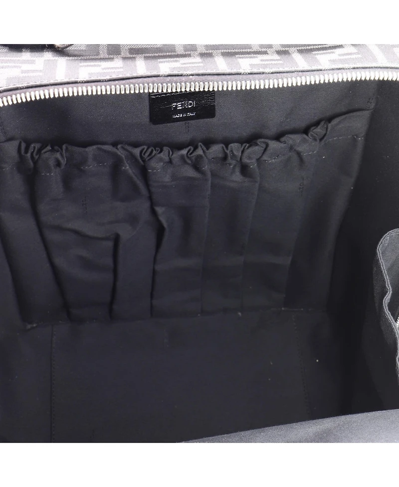 Pre-Owned Fendi Medium Ff Travel Backpack Zucca Canvas and Leather