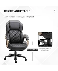 Boyel Living Big and Tall Executive Office Chair with Wide Seat and High Back