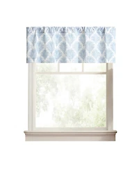Ellis Curtain Palmetto Cotton Tailored Rod Pocket Valance