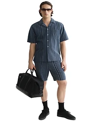 Scotch & Soda Men's Mid Rise Bermuda Shorts