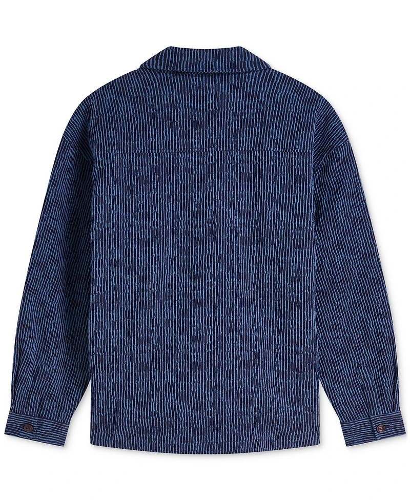 Scotch & Soda Men's Regular-Fit Long-Sleeve Collared Overshirt