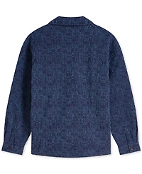 Scotch & Soda Men's Regular-Fit Long-Sleeve Collared Overshirt