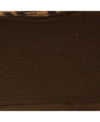 Pre-Owned Fendi Small Vintage Lock Top Handle Vanity Bag Zucca Canvas