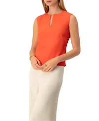 Ivonne Women's Sleeveless Short Top