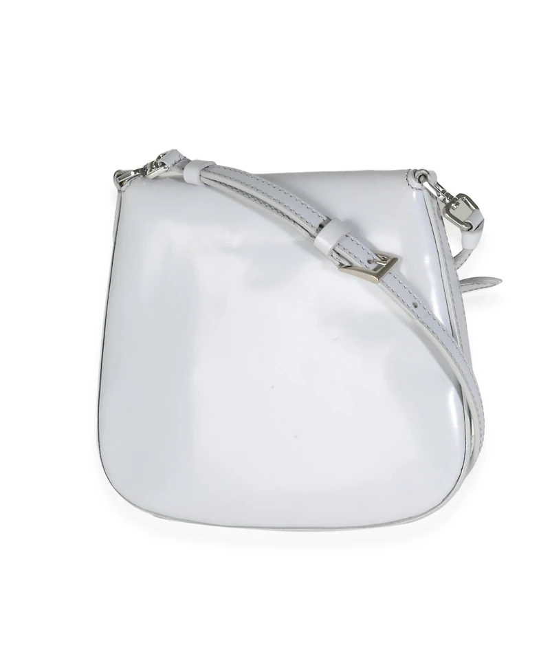 Pre-Owned Prada Cornflower Brushed Leather Mini Cleo