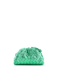 Pre-Owned Bottega Veneta Mini The Pouch Intrecciato Nappa