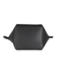 Pre-Owned Fendi Black Vitello Mini Origami Tote