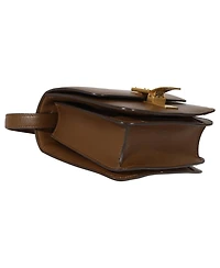 Pre-Owned Celine Brown Smooth Leather Small Box Bag