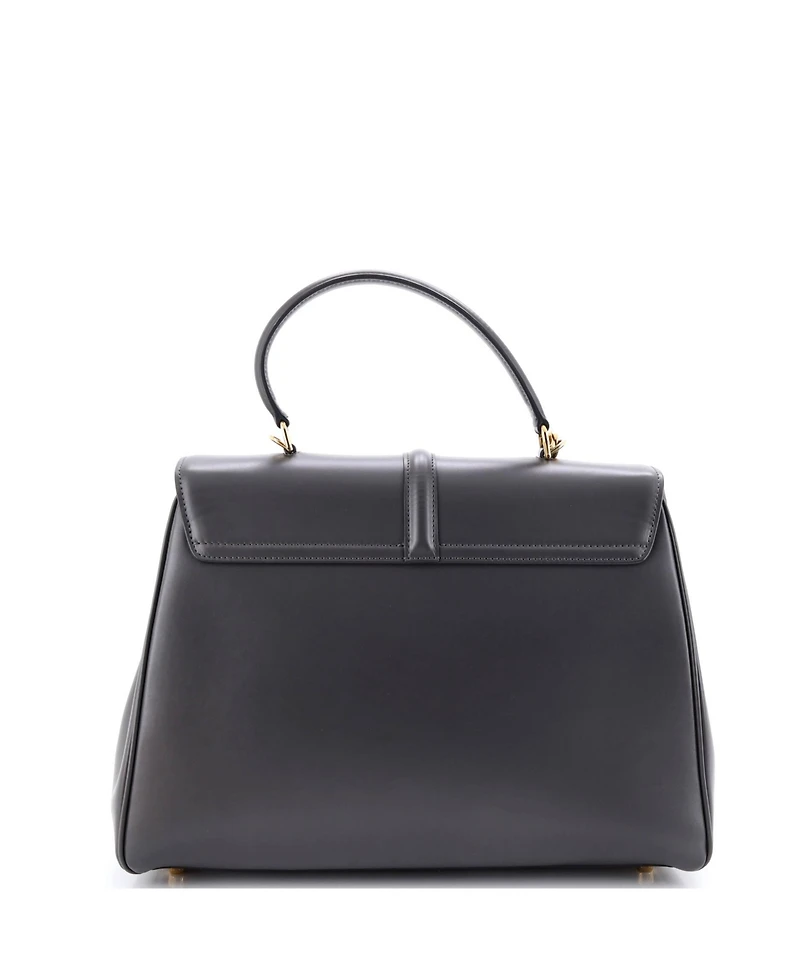 Pre-Owned Celine Medium 16 Top Handle Bag Smooth Calfskin