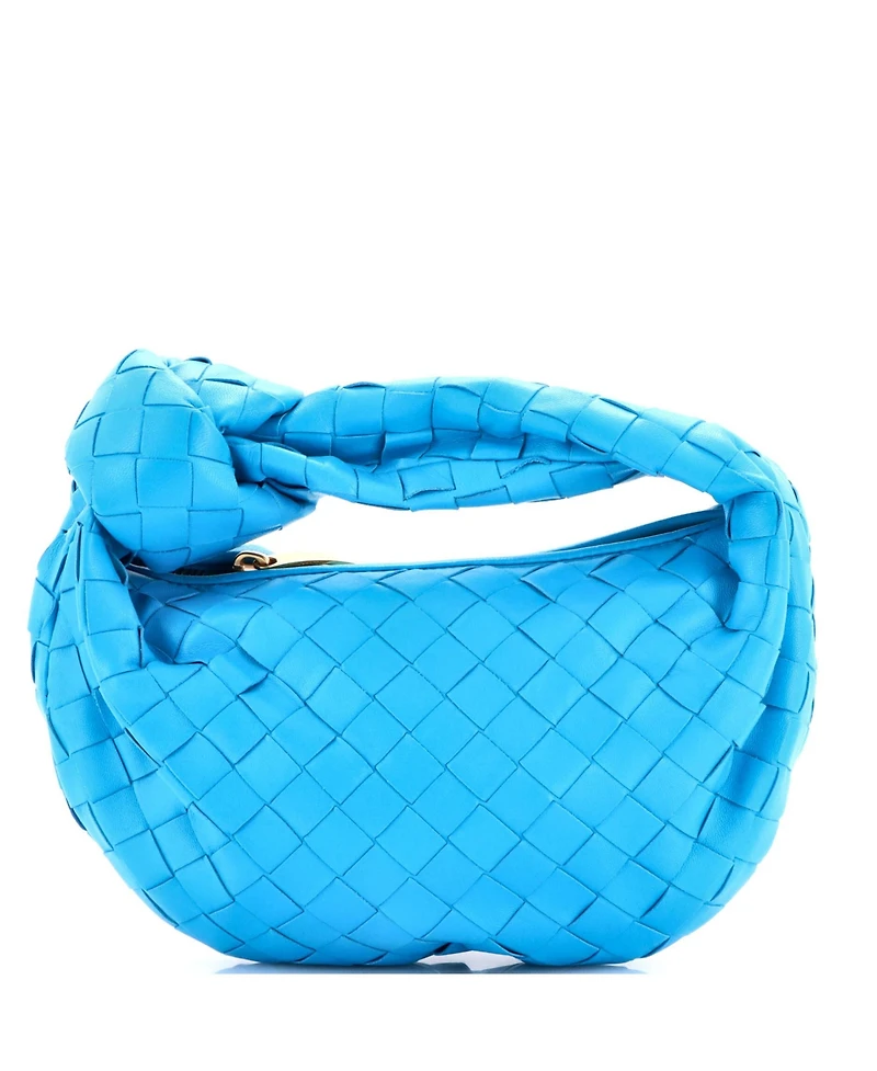 Pre-Owned Bottega Veneta Mini Bv Jodie Hobo Intrecciato Nappa