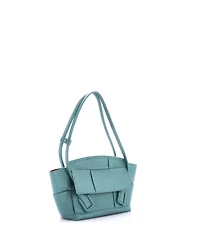 Pre-Owned Bottega Veneta Small Arco Bag Maxi Intrecciato Leather