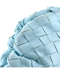 Pre-Owned Bottega Veneta Mini The Pouch Intrecciato Nappa