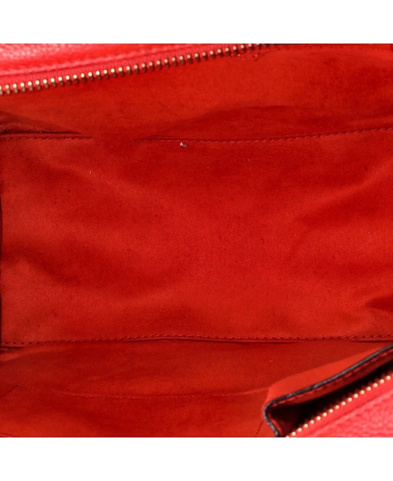 Pre-Owned Celine Micro Luggage Bag Smooth Leather