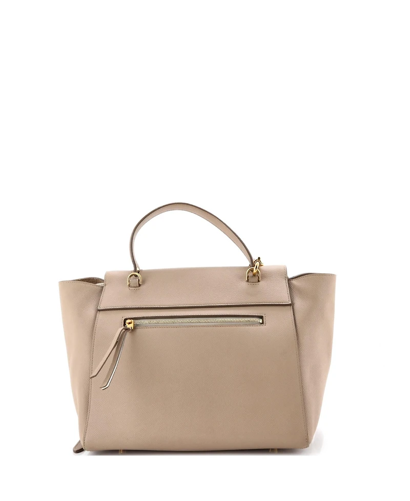 Pre-Owned Celine Medium Belt Bag Textured Leather