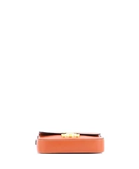 Pre-Owned Celine Triomphe East-West Shoulder Bag Smooth Calfskin