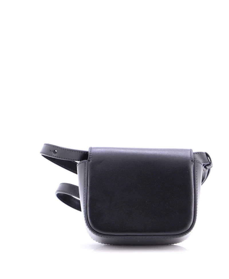 Pre-Owned Celine Mini Triomphe Shoulder Bag Smooth Calfskin