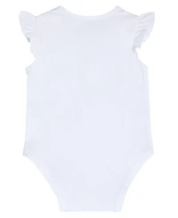 Guess Baby Girls' Short Sleeve Bodysuit and Poplin Yarn Dye Stripe Skirtall, 2-Piece Set