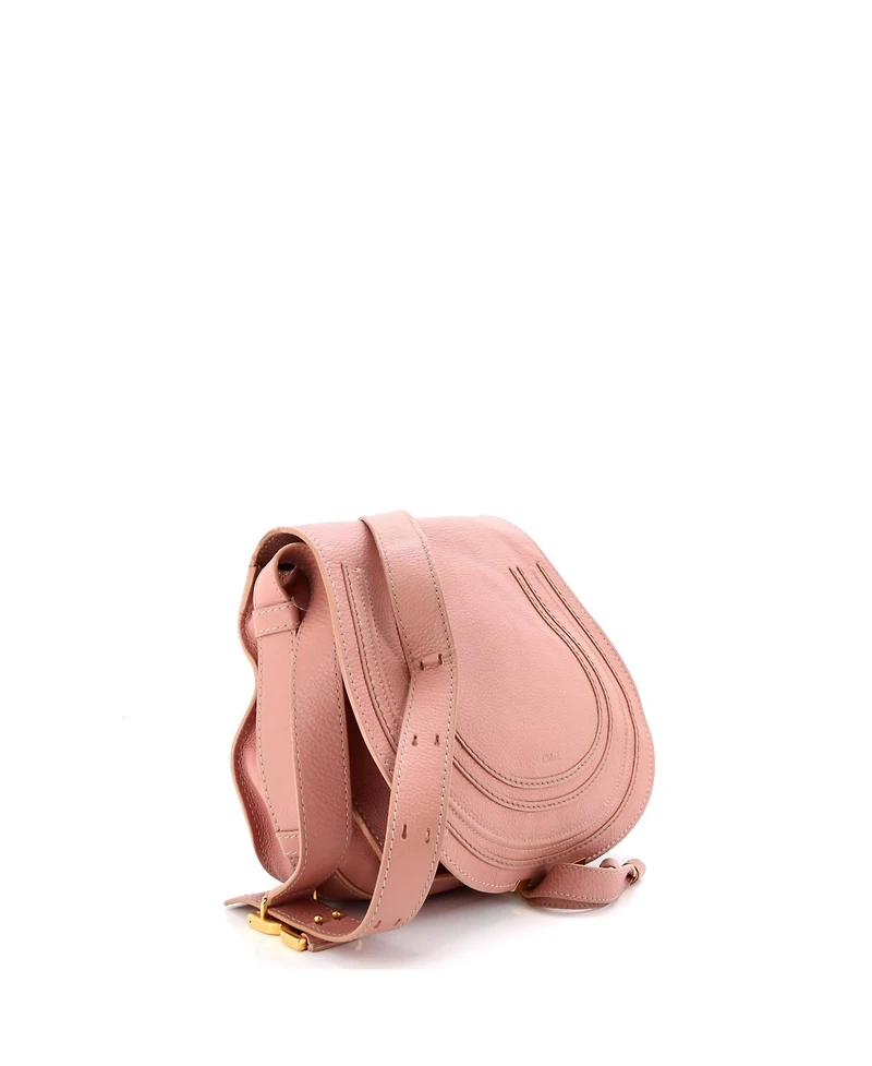 Pre-Owned Chloe Medium Marcie Saddle Bag Leather