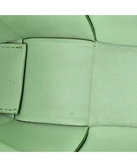 Pre-Owned Bottega Veneta Mini Arco Tote Maxi Intrecciato Leather