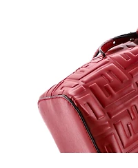 Pre-Owned Fendi Mini Mon Tresor Bucket Bag Zucca Embossed Leather