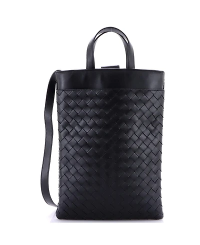 Pre-Owned Bottega Veneta Laptop Case with Handle Intrecciato Nappa