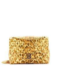 Pre-Owned Celine Medium Victoire Flap Shoulder Bag Printed Triomphe Coated Canvas