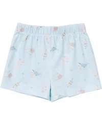 Gerber Baby Girls 2-Piece Button Up Pajama Shorts Set