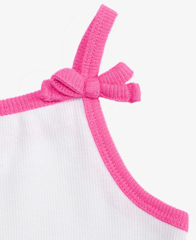 Epic Threads Toddler Girls' 12M-5T Solid Rib Bow Tank Top, Macy's Exclusive