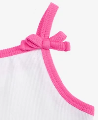 Epic Threads Toddler Girls' 12M-5T Solid Rib Bow Tank Top, Macy's Exclusive