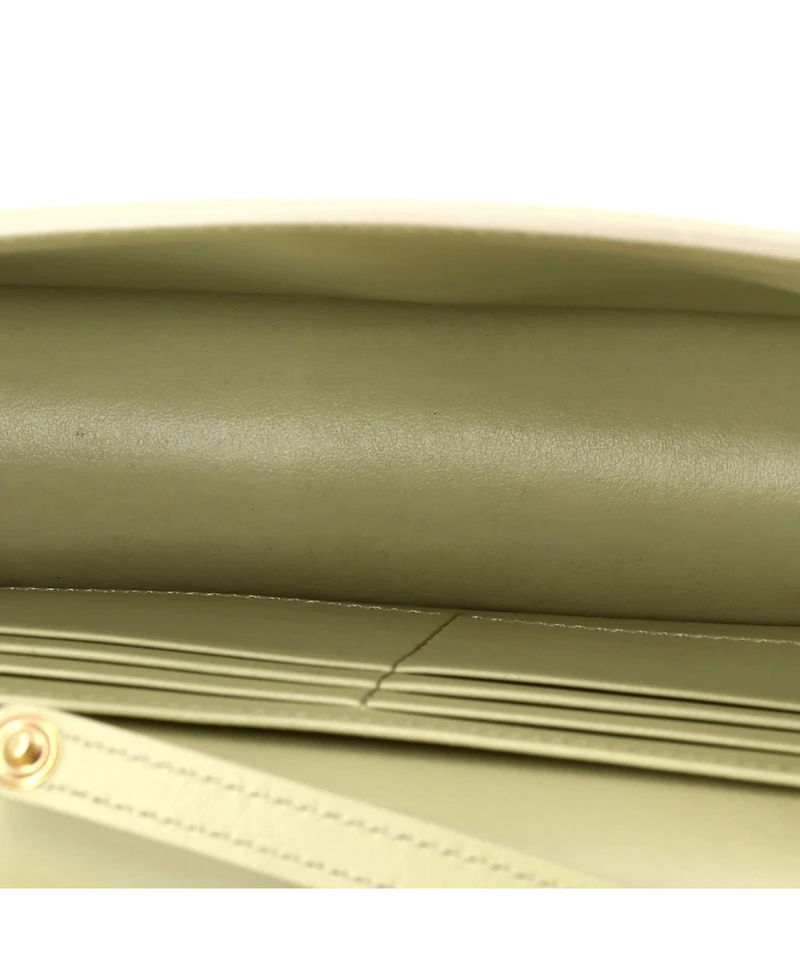 Pre-Owned Celine Margo Triomphe Wallet on Chain Leather