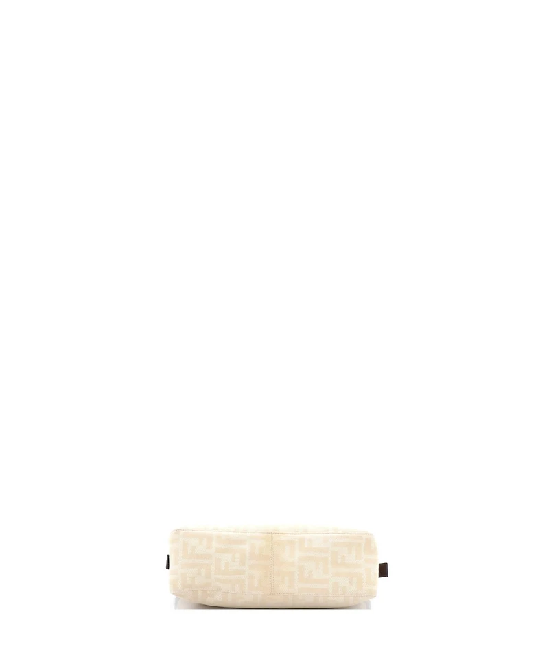 Pre-Owned Fendi Small Vintage Pocket Shoulder Bag Zucca Canvas