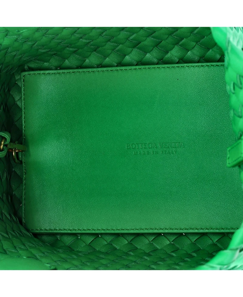 Pre-Owned Bottega Veneta Mini Cabat Tote Intrecciato Nappa