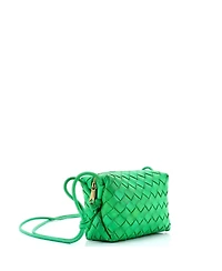 Pre-Owned Bottega Veneta Mini Loop Crossbody Bag Intrecciato Nappa