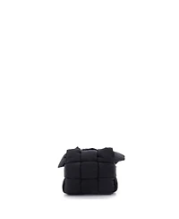 Pre-Owned Bottega Veneta Extra Mini Cassette Crossbody Bag Maxi Intrecciato Nylon