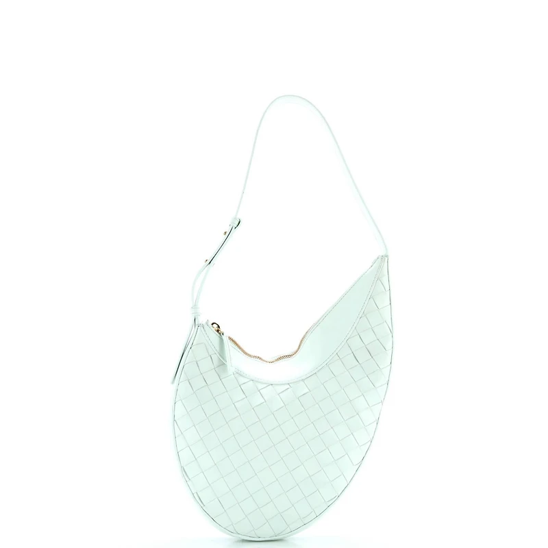 Pre-Owned Bottega Veneta Small Drop Shoulder Bag Intrecciato Nappa